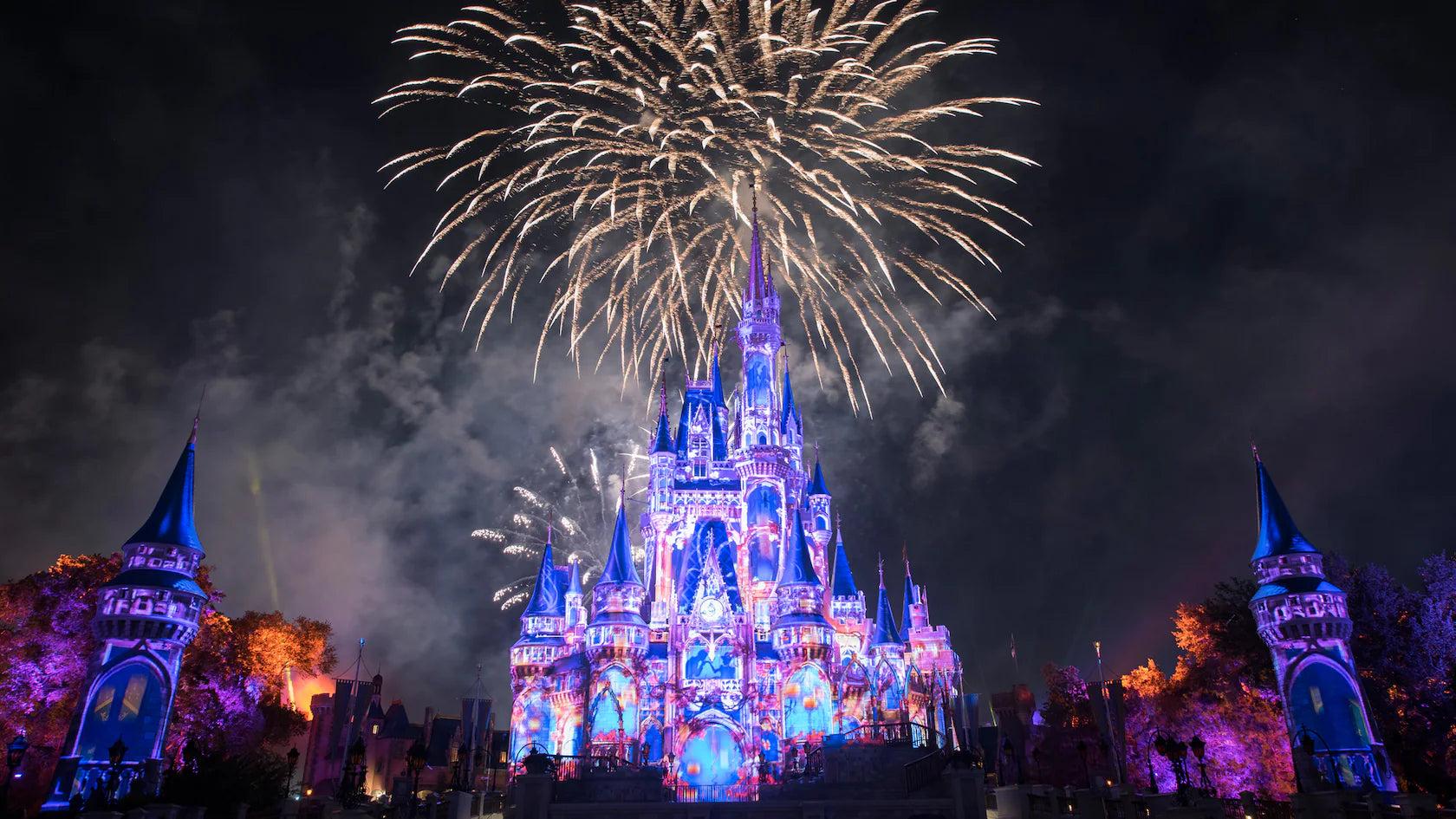 Fuegos artificiales en Disney
